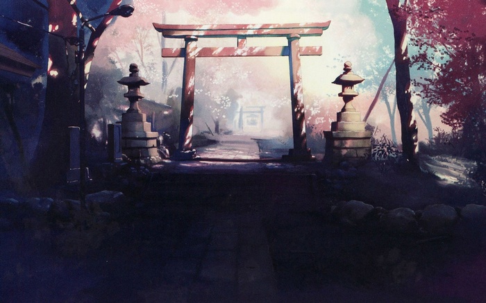 5 Centimeters Per Second anime scene