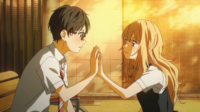 Arima Kousei, Shigatsu wa Kimi no Uso, Miyazono Kaori