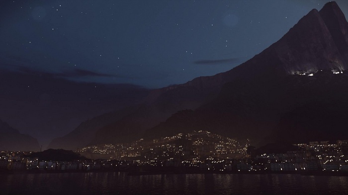 Karnaca at night from Dishonored