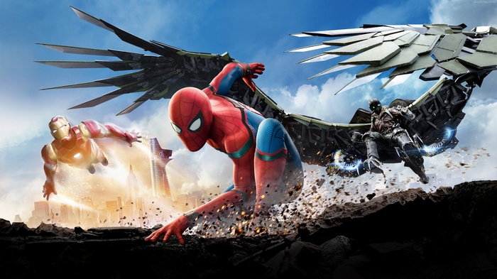 Spider-Man Homecoming (Movie), Spider-Man, superhero, Spider-Man: Homecoming (2017), Iron Man