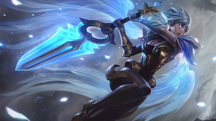 Riven Valiant Sword Prestige Lol Art K Pc Rare Gallery