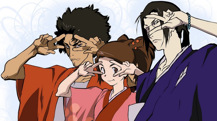 Mugen, Jin, and Fuu from Samurai Champloo