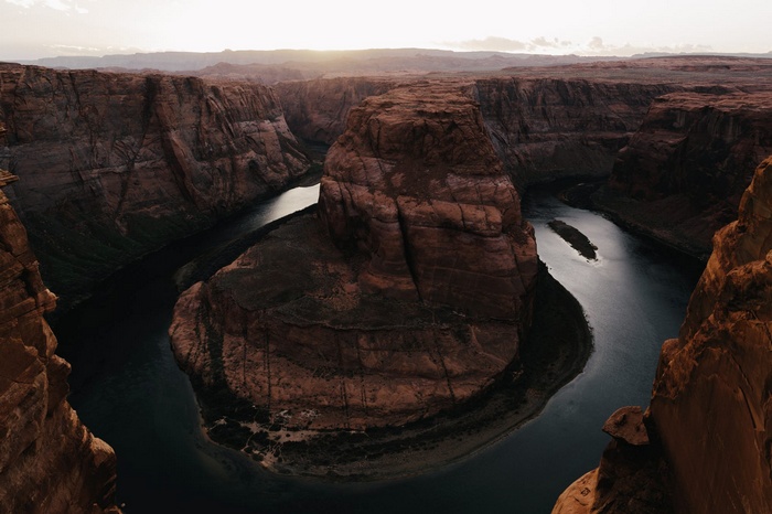 Horseshoe Bend and Colorado River