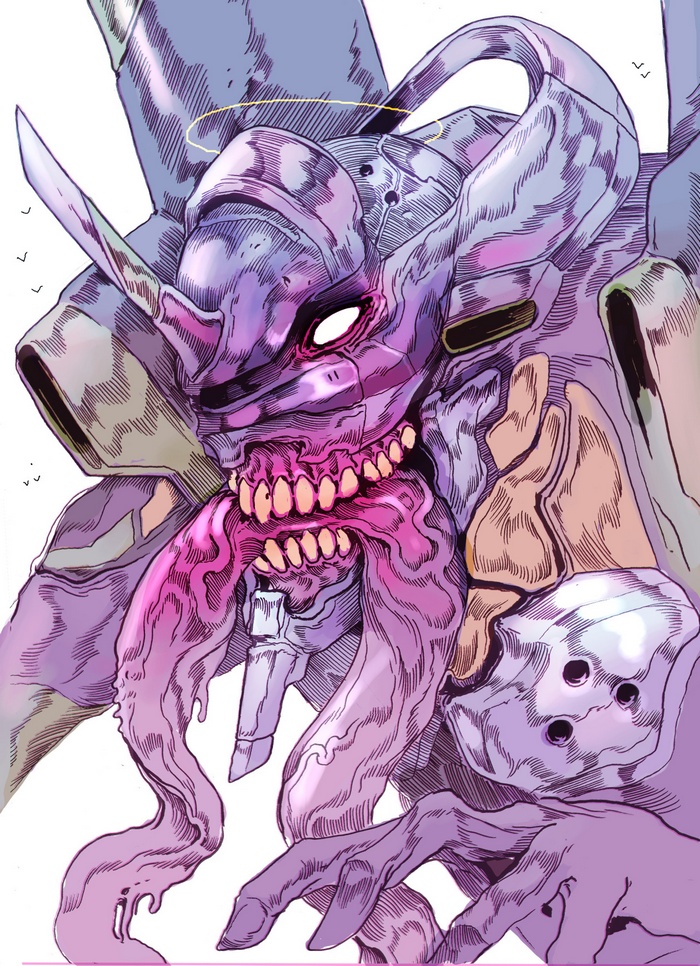 EVA Unit 01 from Neon Genesis Evangelion