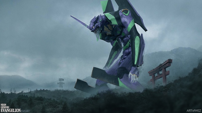EVA Unit 01, Neon Genesis Evangelion