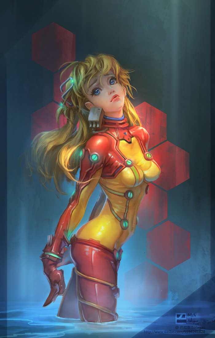 Asuka Langley Soryu from Neon Genesis Evangelion