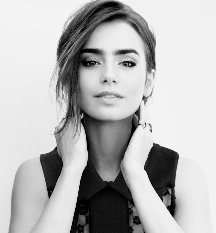Lily Collins portrait