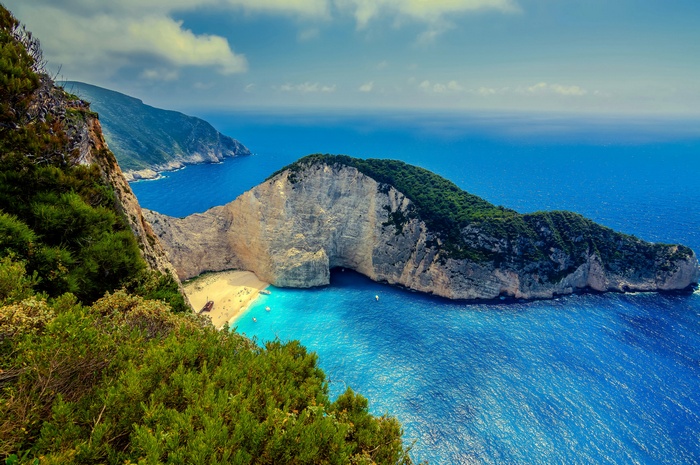Navagio Beach, Zakynthos, Greece