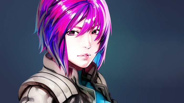 Motoko Kusanagi from Ghost in the Shell fan art