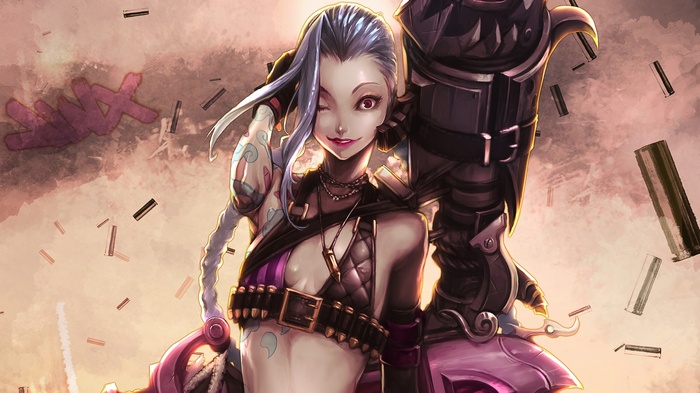 Jinx, anime girls, ADC, Jinx (League of Legends), video games, League of Legends