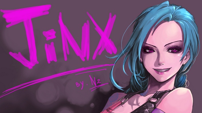 anime girls, League of Angels, Jinx, Jinx (League of Legends), video games, League of Legends, ADC