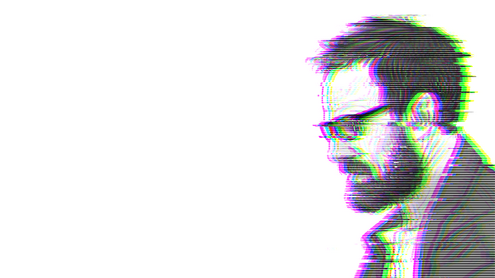 Walter White from Breaking Bad glitch art