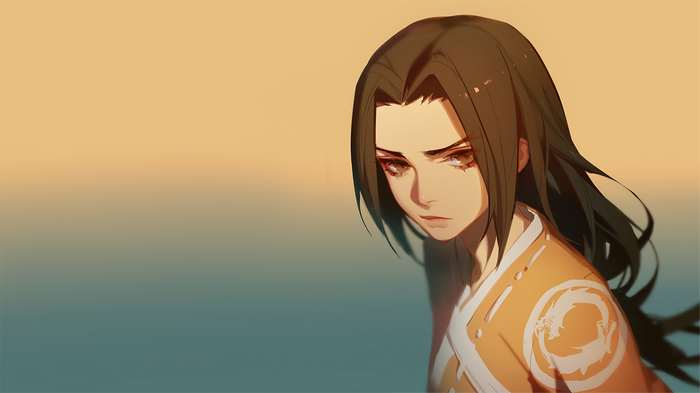 Genderswapped Hanzo from Overwatch