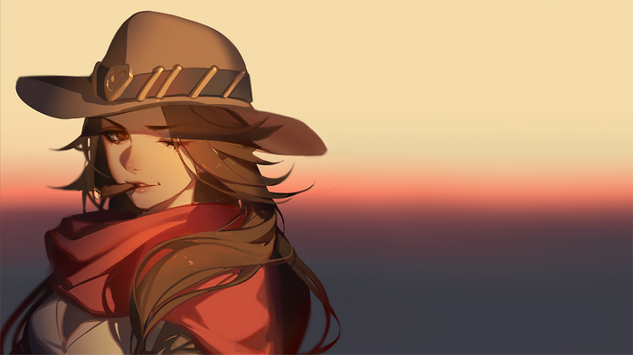 Genderswapped McCree from Overwatch