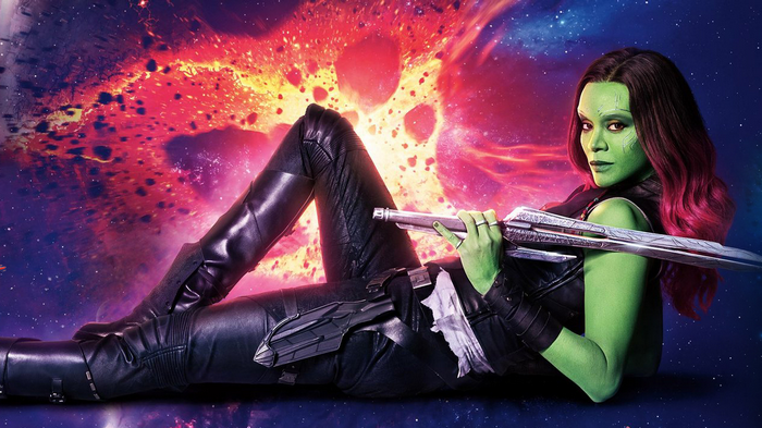 Gamora from Guardians of the Galaxy Vol. 2