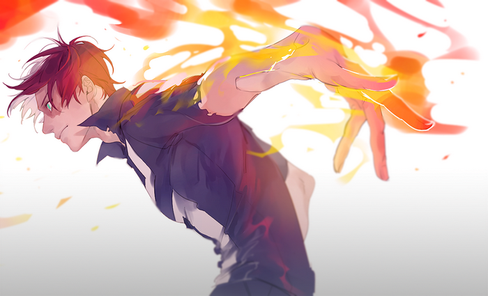 Todoroki Shōto from Boku no Hero Academia