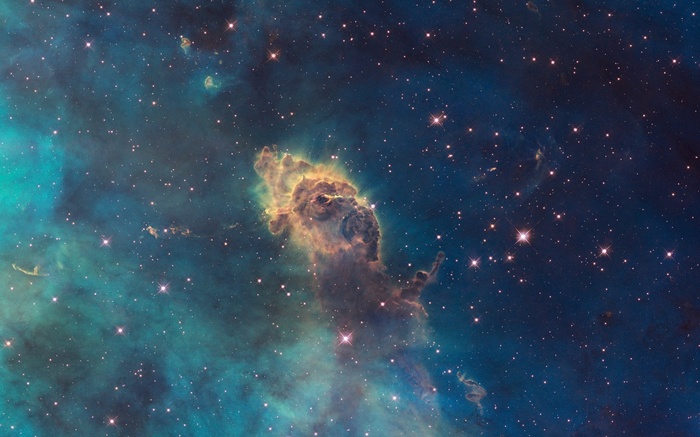 Carina Nebula in Space