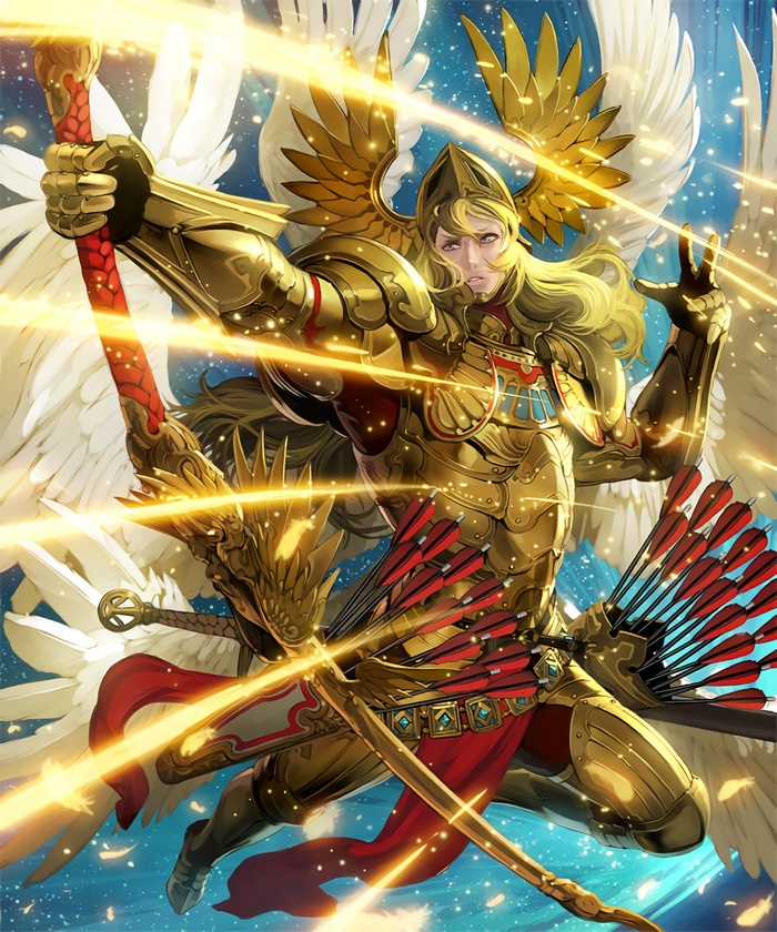 Angelic Barrage from Shadowverse