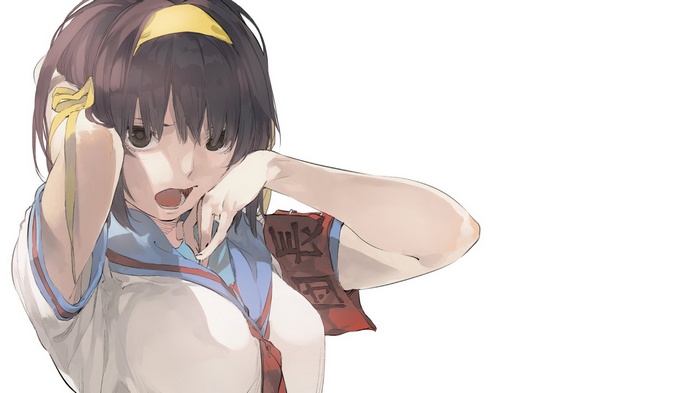 Haruhi Suzumiya from The Melancholy of Haruhi Suzumiya