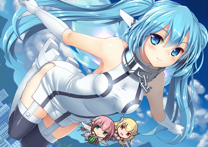 Astraea and Nymphs from Sora no Otoshimono