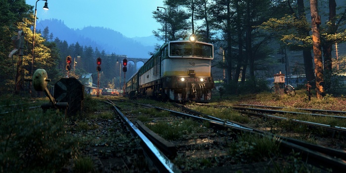 Train in Czech Republic