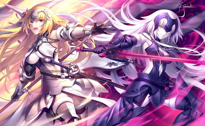 Jeanne d'Arc and Jalter from Fate Series