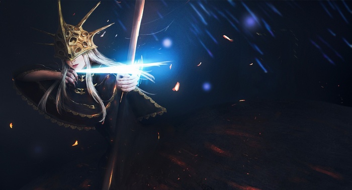 Dark Souls III Warrior with Bow