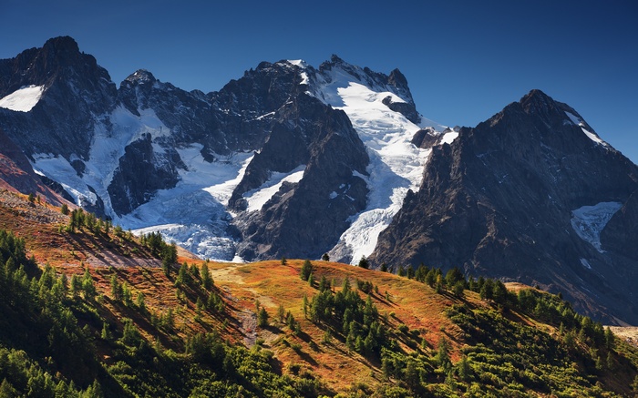 mountains, landscape