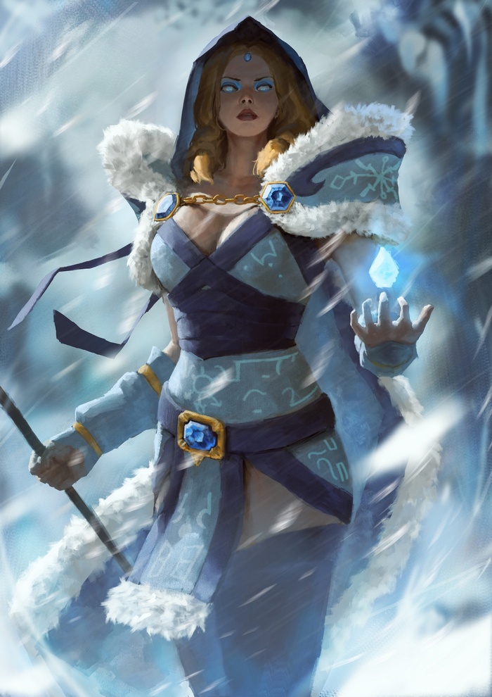 Crystal Maiden from Dota 2