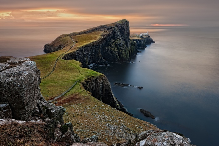 Neist Point Lighthouse, Isle of Skye, Scotland