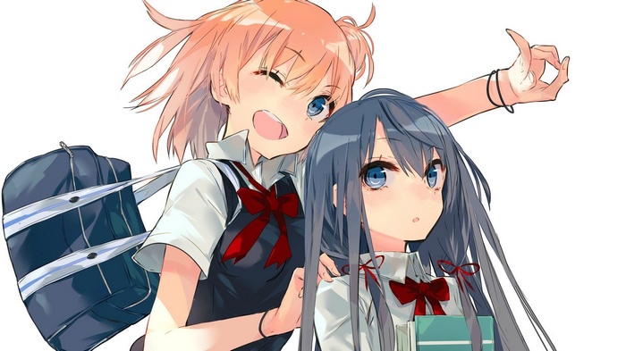 Yukinoshita Yukino and Yuigahama Yui from Yahari Ore no Seishun Love Comedy wa Machigatteiru
