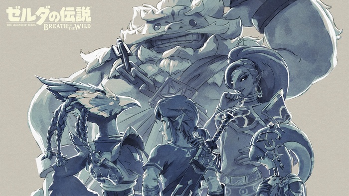 Characters from The Legend of Zelda: Breath of the Wild