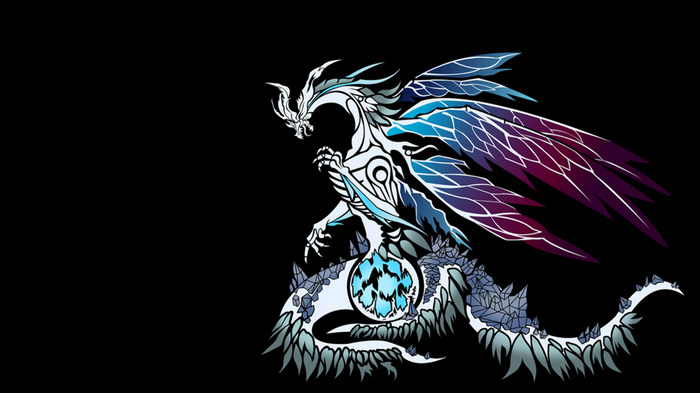 Dragon from Dark Souls