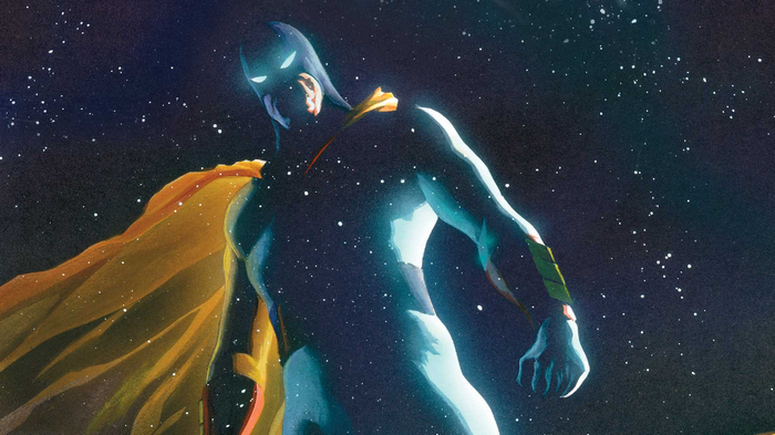 Space Ghost in space with stars