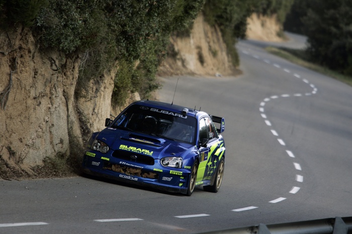 Petter Solberg's Subaru World Rally Team Impreza WRX STi