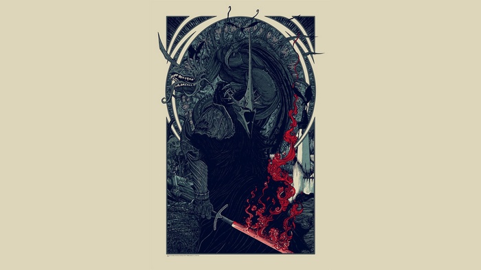 Nazgûl from The Lord of the Rings fantasy art