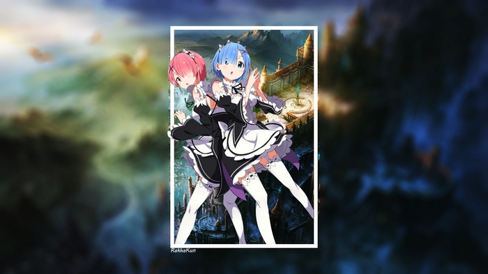 Ram and Rem from Re:Zero