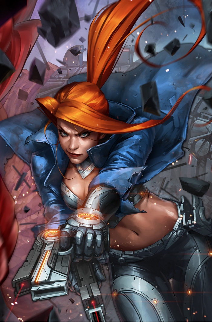 Elsa Bloodstone from Marvel Comics