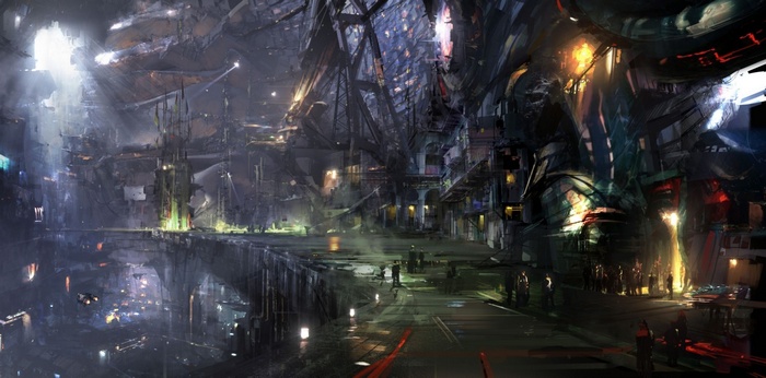 Guardians of the Galaxy concept art by Atomhawk Design