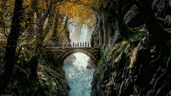 The Hobbit: The Desolation of Smaug bridge scene