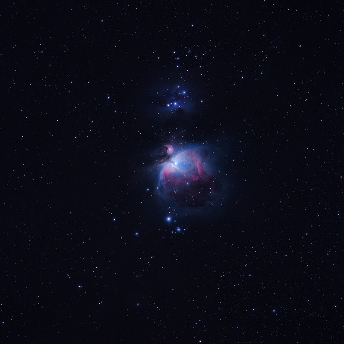 The Great Orion Nebula in Space