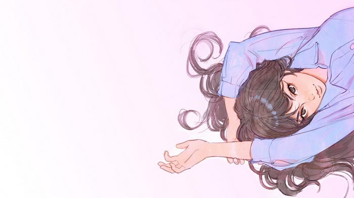 artwork, women, digital art, drawing, Ilya Kuvshinov