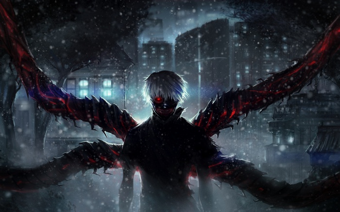 Tokyo Ghoul, Kaneki Ken, mask