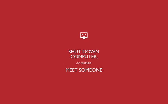 Computer error message with text