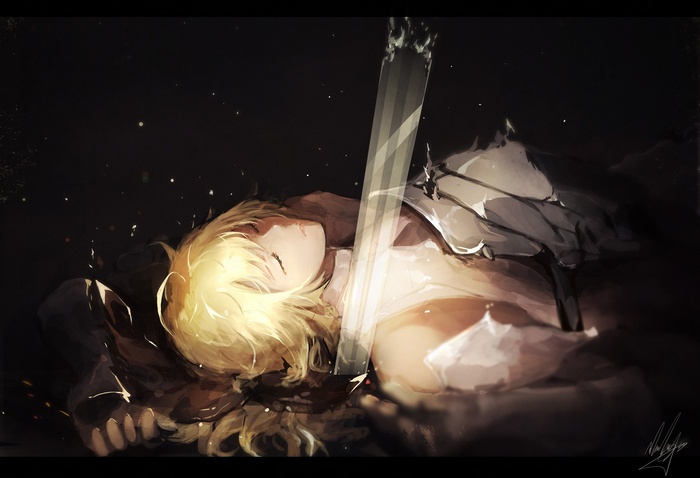 Saber Lily from Fate/stay night: Unlimited Blade Works