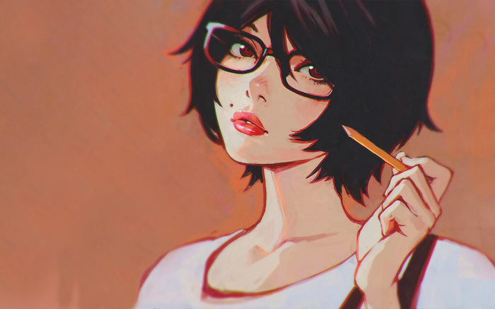 Zankyou no Terror, artwork, Ilya Kuvshinov