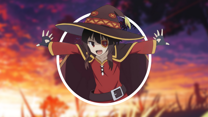 Megumin from Kono Subarashii Sekai ni Shukufuku wo!