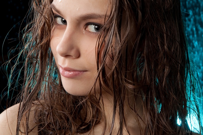 Kristel A with wet hair