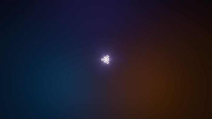 Ubuntu Studio logo on a gradient background