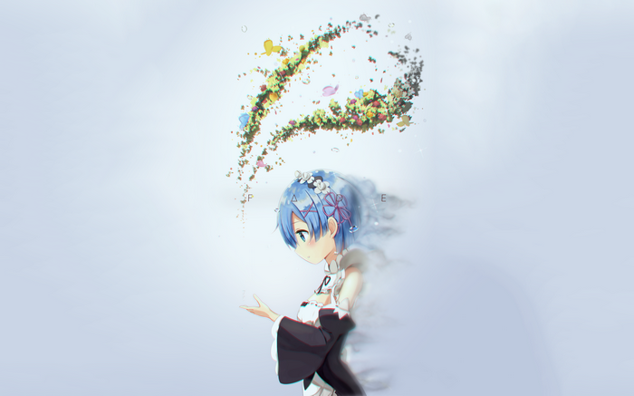 Rem from Re:Zero Kara Hajimeru Isekai Seikatsu